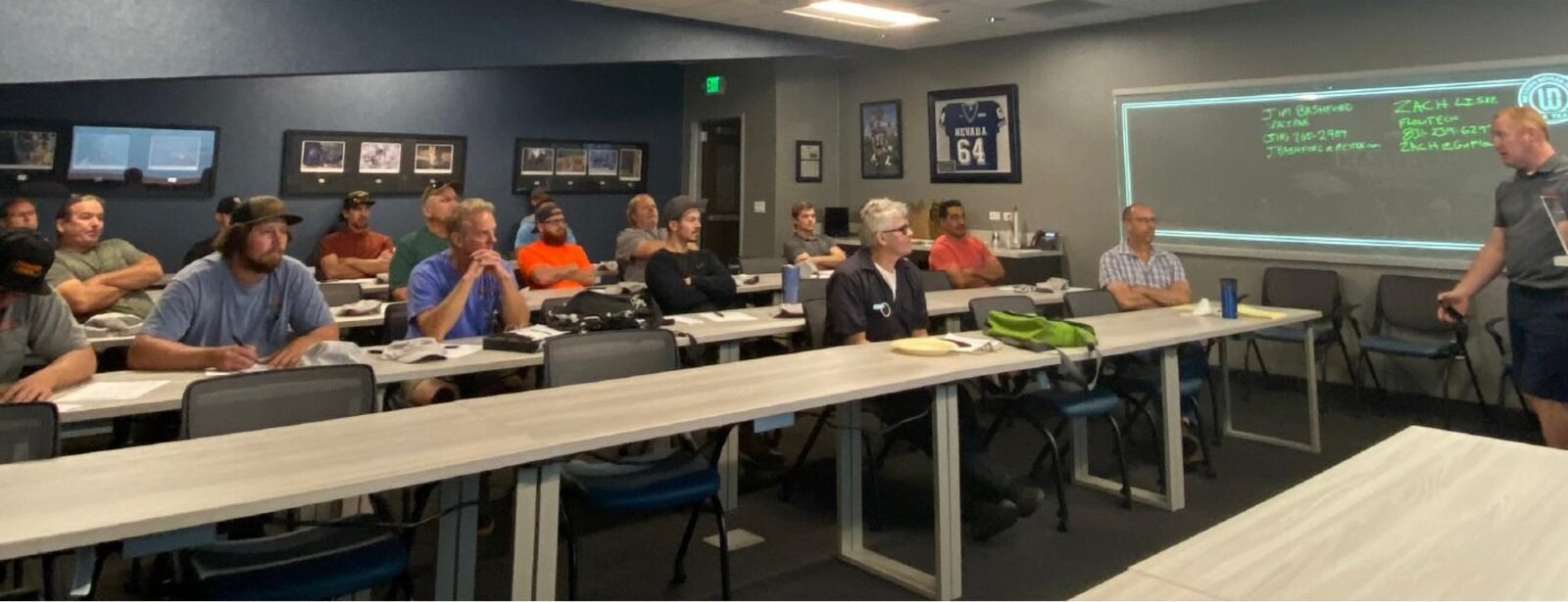 FlowTech contractor training session at TZI Milpitas